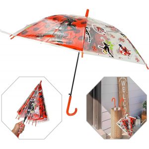 Parapluie Classique Pour Enfants, Coupe-Vent, 8 Panneaux, Motifs De Personnages Mixtes, Parapluies &Agrave; Auvent, Pour Gar&ccedil;ons De 3 &Agrave; 7 Ans - Neuf
