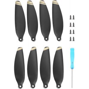 Sjzg-2 Paires D'h&eacute;lices H&eacute;lices &Agrave; Faible Bruit Pi&egrave;ces De Rechange De Rechange Accessoires De Drone Adapt&eacute;s Pour Mavic Mini 2(Bord D'or) Hobbies - Neuf