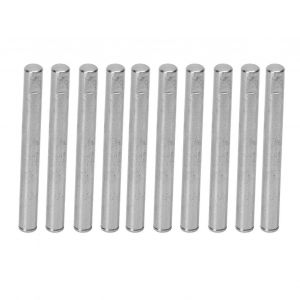 10pcs RC moteur tige tige argent 4mm diamètre 39mm longueur modèle avion voiture bateau rond arbre tige pour moteur brushless - Neuf