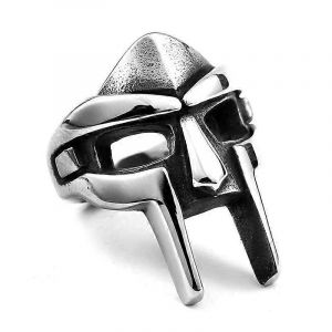 Vintage Mens Punk Egyptien Pharaon Masque Anneaux Hiphop Gladiateur Style Spartan Guerrier Masque Anneaux Pour Mâle Rock Biker Bijoux Cadeau - Neuf