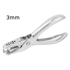 Poinçon À Trou Unique De 3 Mm, Poinçon En Métal Portatif Pour La Papeterie Scolaire Fournitures De Bureau Outil D¿Artisanat - Neuf