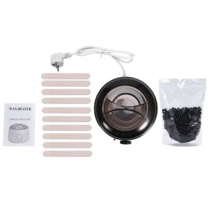 Kit D'epilation A La Cire Chaude Pour Spa (Prise Britannique Chocolat) - Neuf