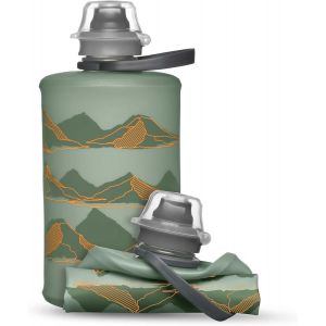 Eryi-Stow Moutains (350ml) U2013 Vert Sutro U2013 Bouteille D'eau Pliable U2013 Bouteille De Voyage Ultra Légère Et Pliable, Flacon Souple Pour Ski, Randonnée, Vélo Ou Escalade - Neuf