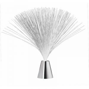 Lampe À Fibre Optique ¿ Lampe De Bureau Rotative À Led À Fibre Optique Changeant De Couleur ¿ Lampe À Piles ¿ Pour Chambre D'enfant, Veilleuse Et Décoration De La Maison Parfaite - Neuf