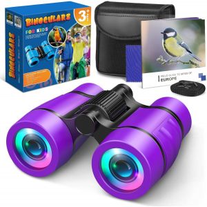 Mdy-Cadeau Fille 4 5 6 7-12 Ans,Jumelles Enfant Jeux Jouets Garcon Fille Cadeau Anniversaire Jumelle Enfant Jeux Jouets Jumelles Compactes Cadeau Enfant 3-12 Ans - Neuf