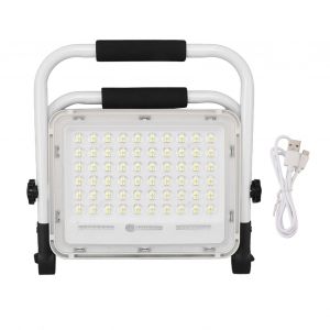 Hjlian Projecteur Led Portable Haute Luminosite 200 W, Eclairage De Travail, Ideal Pour Les Urgences En Exterieur, Les Marches Nocturnes - Neuf