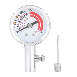 Mini Manometre De Pression D'air Utilitaire, Outil De Barometre, Valve Americaine Pour Basket-Ball, Football, Volley-Ball - Neuf