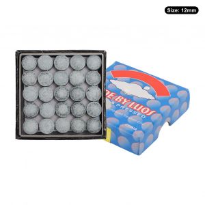Lot De 50 Embouts De Queue De Billard En Cuir De Qualite A, Outil De Remplacement Pour Queue De Billard, Pour Un Usage Quotidien, 12 Mm - Neuf
