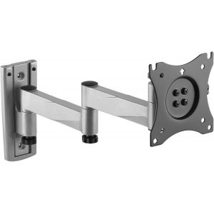 TIANYI-Support Murale TV 13-27" S3511 (33-69cm) Suspendu Orientable Inclinable Support &Eacute;cran PC TV Universel Accroche Moniteur VESA 100 x 100 - Neuf