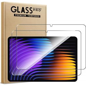 CAUC-[Lot de 2 Verre Tremp&eacute; pour Xiaomi Pad 7/Pad 7 Pro 11.2 Pouces, 0,26mm Film de Protection D'&eacute;cran avec Haute Transparence &agrave; 99%, Anti-trace Protecteur avec Duret&eacute; 9H Glass - Neuf