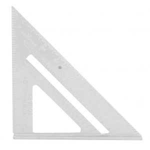 Regle triangulaire de poche 90¡ã/45¡ã en alliage d'aluminium, mesureur d'angle triangulaire horizontal - Neuf