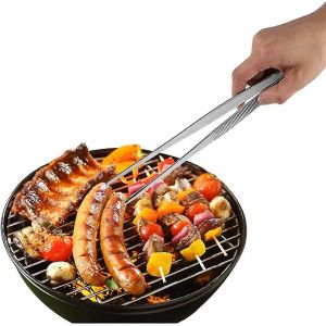 Pincettes De Cuisson En Acier Inoxydable, Pincettes &Agrave; Gril De 30 Cm De Long - Pincettes &Agrave; Viande Pour Grillades, Pinces Et Pinces Pour La Cuisine Peuvent &Ecirc;tre Utilis&eacute;es Comme Pinces &Agrave; Gril - Neuf