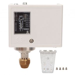XYONG Interrupteur de pression d'air, compresseur, chaudiere, secheur, controleur, robuste, 6 kg, AC 125 V 250 V, interface universelle - Neuf
