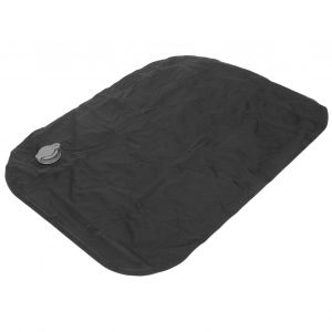 Coussin gonflable d'extérieur, coussin d'assise gonflable pliable et léger, coussin de voyage doux et portable pour le camping, la randonnée, l'escalade, noir - Neuf