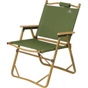 Lbgwp60-Cha De Plage Pliante Légère En Aluminium ¿ Portable, Capacité De 120 Kg, Idéale Pour Le Camping, La Plage, Le Pique-Nique Et Les Activités De Plein Air (Vert) - Neuf