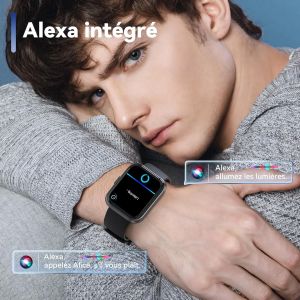 Montre Connect&eacute;e Homme Avec Appel Bluetooth 5.3, Smartwatch Ip68 Avec Fonction F&eacute;minine/120+ Modes Sport/Fr&eacute;quence Cardiaque/Sommeil/Spo2 Montre Connect&eacute;e Podom&egrave;tre Calories Android Ios - Neuf