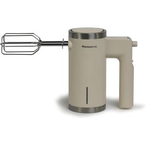 Family | Wiederaufladbarer Kabelloser Elektrischer Schneebesen mit 2 Edelstahlbesen und 5 Einstellbaren Geschwindigkeiten, Handr&uuml;hrer Modell BIANCA, Wei&szlig; - Neuf