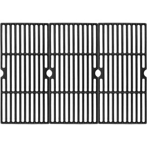 Ulteronixshop-Enders Monroe Pro 3, Grille de cuisson en fonte pour Enders Boston 3, 43 cm, Charbroil Advantage, Barbecook Siesta 310, Landmann Triton 3 & 4, Profi Cook PC-GG 1058/1059 - Neuf