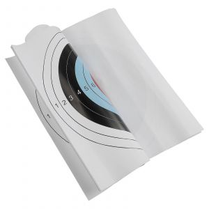 Sports De Plein Air Avec Pour L'intérieur Ou L'extérieur Sports Lentille Adhésive 10pcs Tir À L'arc Cible Papier Visage 40x40cm Pour La Pratique De L'arc De Flèche - Neuf