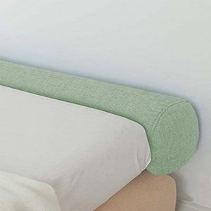 Coussin De Lit Rond Coussin Doux Cylindrique Coussin Canap&eacute; Accoudoir Soutien Pour Confortable Grossesse Sommeil Protection De Chevet (10x40cm Beige) - Neuf