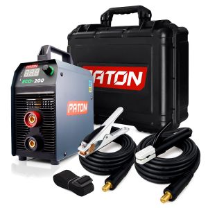 PATON ECO-200-C Poste à Souder MMA Inverter 3-en-1 – Machine de soudage - Poste à souder - Machine à soudeur l&#39;arc – Sortie 160A – Entrée 230V - Neuf
