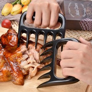 De déchiquetage de Griffes - 2 Griffes en Plastique, Noir Pour le Broyage de Porc sur le BBQ, Fumeur ou Grill - ne brûle pas les Mains Quand Déchiqueter la Viande - Neuf