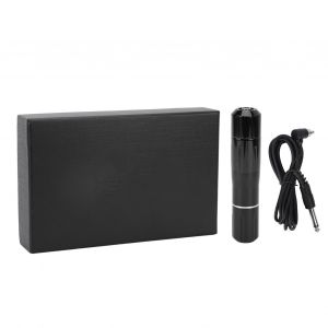 Stylo De Tatouage Rotatif En Alliage D'aluminium, Interface Rca, Shader, Liner, Moteur De Tatouage, Avec Cordon A Clip, Noir - Neuf