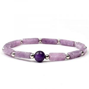 Améthyste Naturelle Corps-Purifier Minceur Bracelet Pierre Pour Femmes Guérison Yoga Yao Store - Neuf