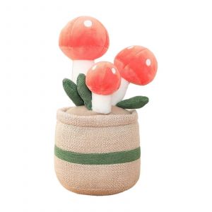 Peluche Jouet En Peluche Plantes Succulentes En Pot Pour La Décoration De La Maison Et De Bureau - Cadeau Mignon Et Doux Pour Les Filles^Ccgv2 - Neuf