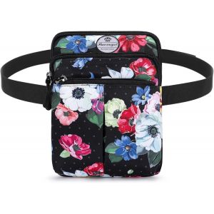 SJZG-Sac Banane Chic Sac De Taille De Voyage Sac Ceinture Pour Téléphone Unisexe Léger Multicolore Mini Sac Bandouliere Avec Sangle Interchangeable Pour Homme Femme Jogging Vélo Sport - Neuf