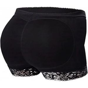 Culotte Push-Up En Dentelle Noire Pour Femme - Monte Fesse - Tailles S À 3xl - Neuf