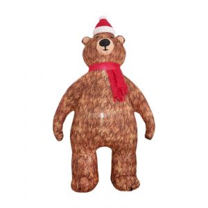 Jouet gonflable de Noël de 210 cm, adaptateur secteur américain amusant pour cadeaux de fête-Annonces 120x160 - Neuf