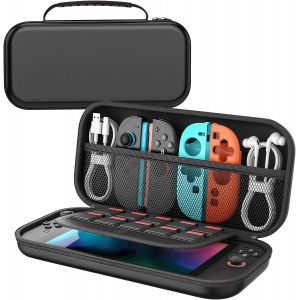 Hljhj-Pour Pochette Switch 2 Pour 2025, Housse Rigide Avec Dock Pour 10 Jeux, Sacoche De Protection Portable Pour Nintendo Switch 2, Sac De Voyage Avec Grip - Neuf