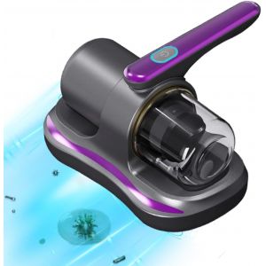 Aspirateur Anti-acariens 100 W pour Matelas, aspirateur Anti-acariens, aspirateur de Matelas avec lumi&egrave;re UV et r&eacute;servoir &agrave; poussi&egrave;re Permanent pour Matelas, canap&eacute;, Coussins, Tapis et Autres - Neuf