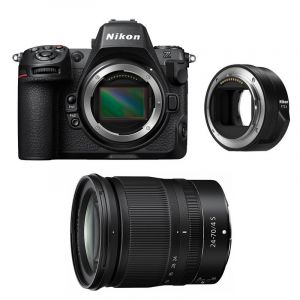 NIKON Z8 + Z 24-70mm f/4 S Garanti 3 ans + Adaptateur FTZ II - Neuf