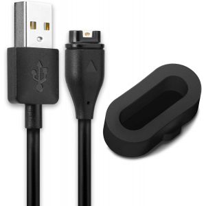 MEVRONISSHOP-C&acirc;ble USB transfert de donn&eacute;es et charge de 1m compatible avec montre connect&eacute;e Garmin Fenix 7, 6, 6 Pro, 6X Pro, Vivoactive 4, 4S, 3, Forerunner 945, 45, Fil/Cordon vers USB A 2.0 1A no - Neuf