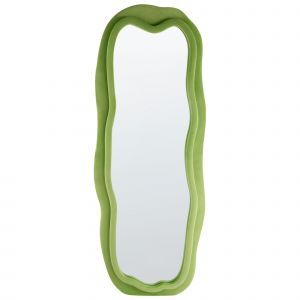 Miroir BEAUNE 56 cm 160 cm Velours Vert - Neuf