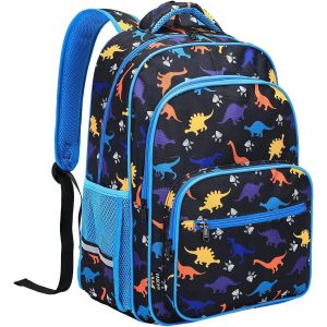 Sac à Dos Enfant, 15,6 Pouces Grand Cartable Fille Garcon Primaire 6-10 Ans Plusieurs Compartiments Sac d'École avec Sangle de Poitrine et Bande Réfléchissante pour Scolaire Voyage Randonnée[T273] - Neuf