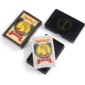 Chenquansarl-Jeux De Cartes De Poker, Plastique Poker Cartes, Index Pour Cadeaux F&ecirc;te Voyage Camping, Carte Jeux De Cartes Index Standard Carte Poker, Les Familles Jeux De Cartes F&ecirc;te - Neuf