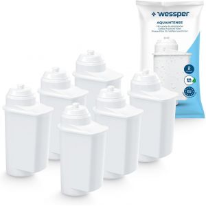 CMWS-Lot de 6 cartouches filtrantes à eau Brita Intenza TZ700D3, 467873, 575491, pour machines à café automatiques | Compatible avec Siemens EQ 6,9, TI305206RW, Bosch TCZ7003 TCZ-7003 TCZ7003 - Neuf