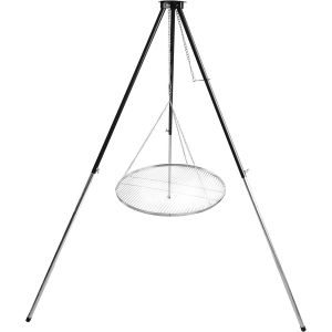 Ulteronixshop-Tr&eacute;pied pour barbecue suspendu - Barbecue pivotant sans grille de cuisson T-180 - Neuf