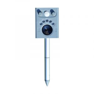 Répulsif solaire ultrasonique pour animaux, antiparasitaire, chat, souris, cerf, jardin, capteur extérieur - Neuf