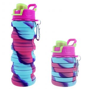 Bouteille D'eau Pliable, Bouteille De Sport Étanche, Bouteille Saine - Neuf