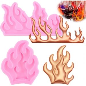 KAL-Lot De 2 Moules En Silicone Pour Décoration De Gâteaux, Pâte À Sucre, Pâte À Sucre, Pâte À Sucre - Neuf