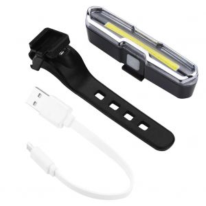 Usb Rechargeable Led Cyclisme V&eacute;lo De Montagne Avertissement De V&eacute;lo Feu Arri&egrave;re (Rouge + Blanc) - Neuf