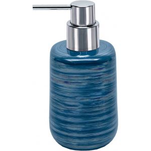 KAL-Argentic Accessoires, En Grès, Marine, Distributeur De Savon - Neuf