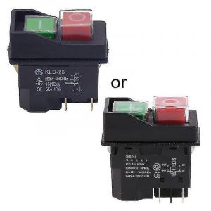 Interrupteurs à bouton-poussoir électromagnétiques 4 broches Kld-28 Interrupteur à bouton-poussoir étanche - Neuf