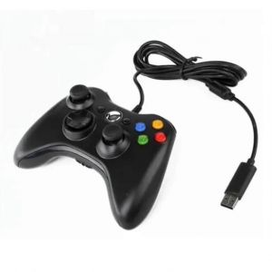 Manette De Jeu Filaire Pour Xbox 360 Universal Vibration Manette De Jeu Filaire Pour Android Pour Pc Noir - Neuf