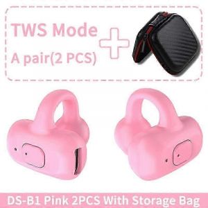 ¿¿couteurs Bluetooth ¿¿ conduction osseuse de 4e g¿¿n¿¿ration, mini-¿¿couteurs intra-auriculaires avec clip d'oreille, st¿¿r¿¿o Hi-Fi, TWS, sans fil, pour le sport et les jeux, avec micro int¿¿gr¿¿. - Neuf