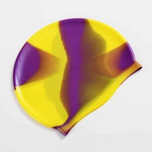 Casquettes De Natation En Silicone Pour Hommes Et Femmes,Chapeau De Natation Imperméable,Protection Des Oreilles Des Cheveux Longs,Bonnet De Natation De Surf De Plongée,Accessoires De Piscine #J - Neuf